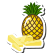 Bastoncini di ananas